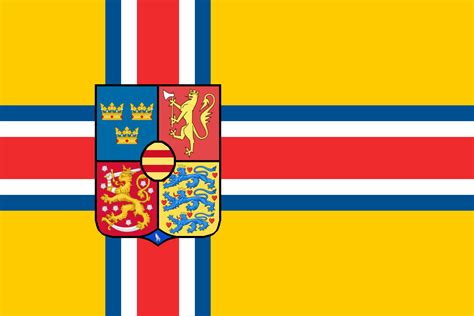 Kalmarunionen flagga